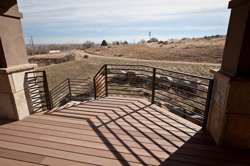We match the existing composite decking and the house trim color, and you'd never know it wasn't original.